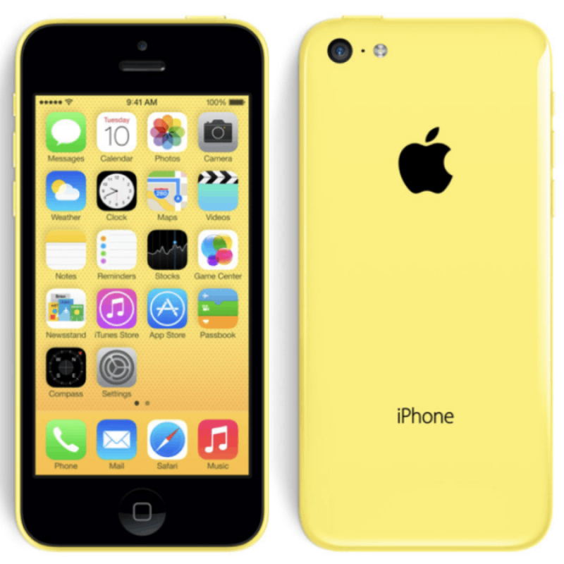 Apple iPhone 5C 16Gb Yellow (Желтый) купить в интернет-магазине ap